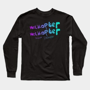 Meme helikopter helikopter Long Sleeve T-Shirt